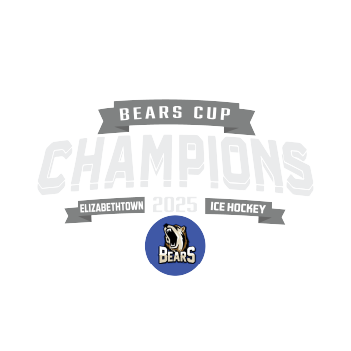 Elizabethtown Hockey Bears Cup logo