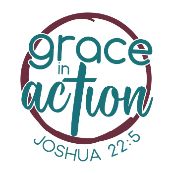 Grace in Action shirt design