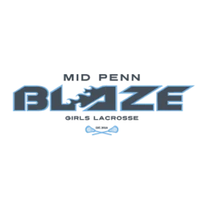 Mid Penn Blaze Girls Lacrosse logo