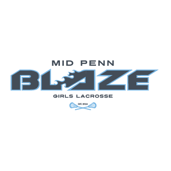 Mid Penn Blaze Girls Lacrosse logo