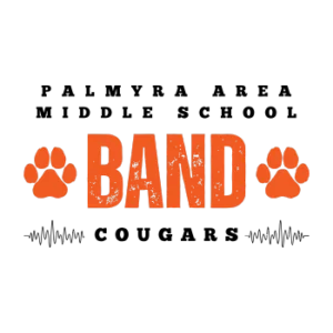 Palmyra Middle School Band logo