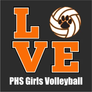 Palmyra High School Girls Volleyball logo