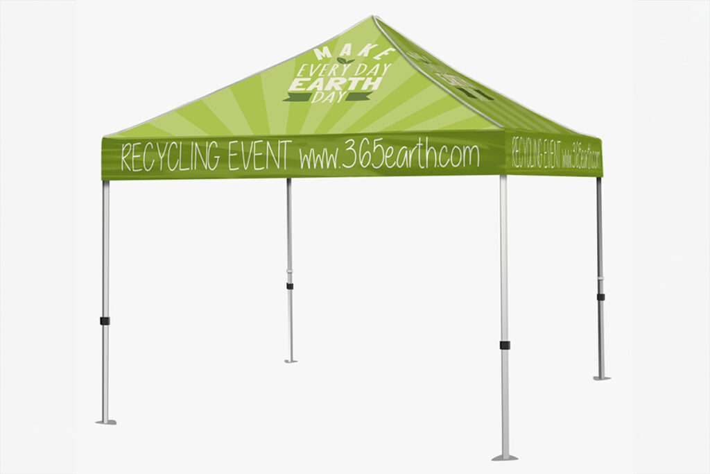 CBA custom popup tent